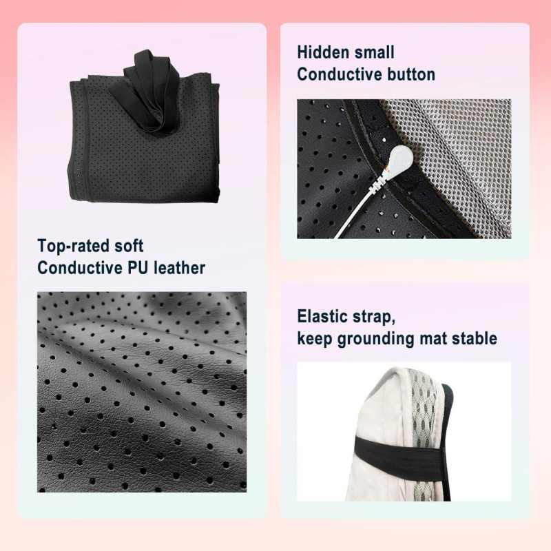 Grounding Pad – Tapis de mise à la terre pour sommeil et bien-être
